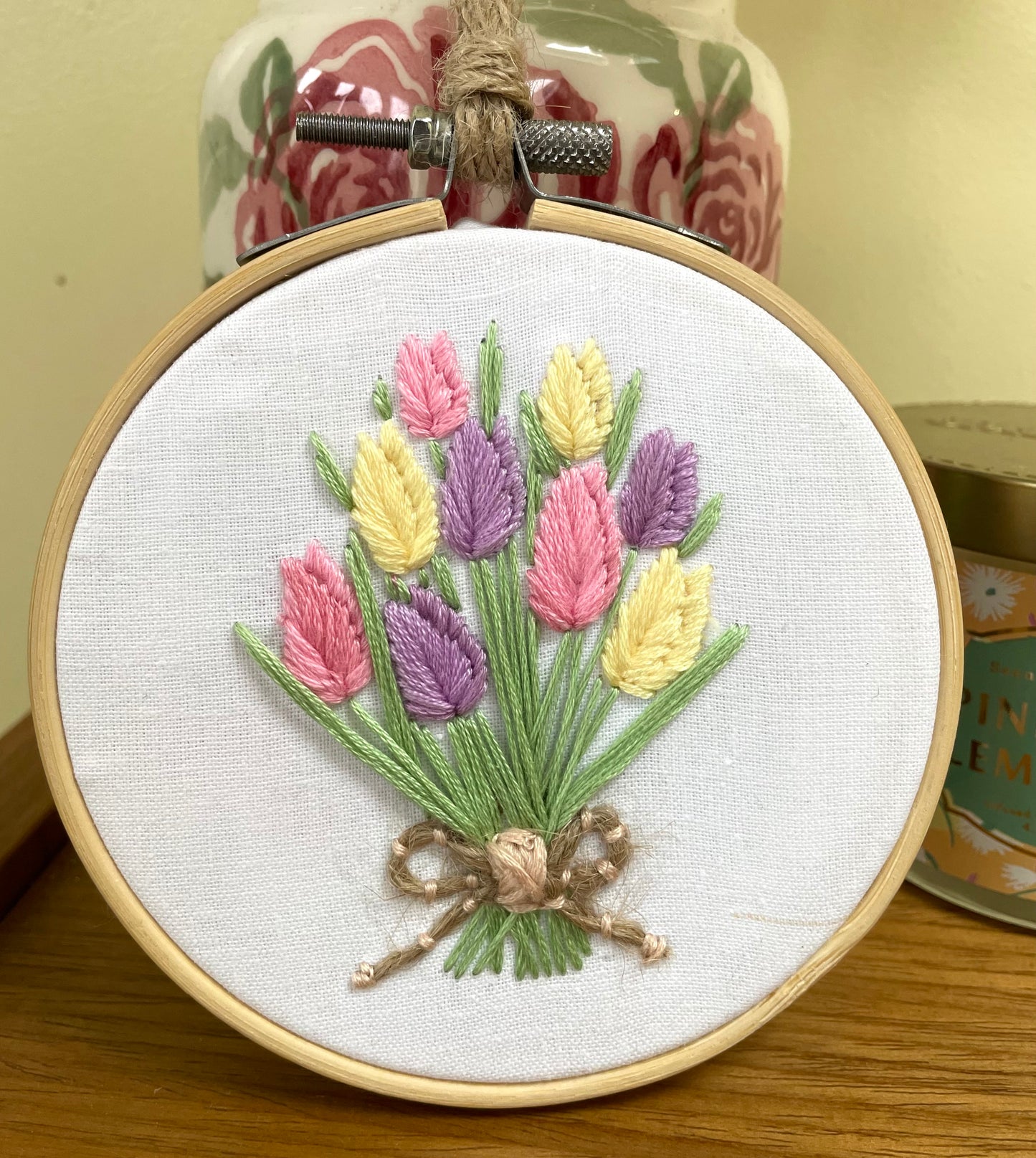 Tulip bouquet hoop - 10cm